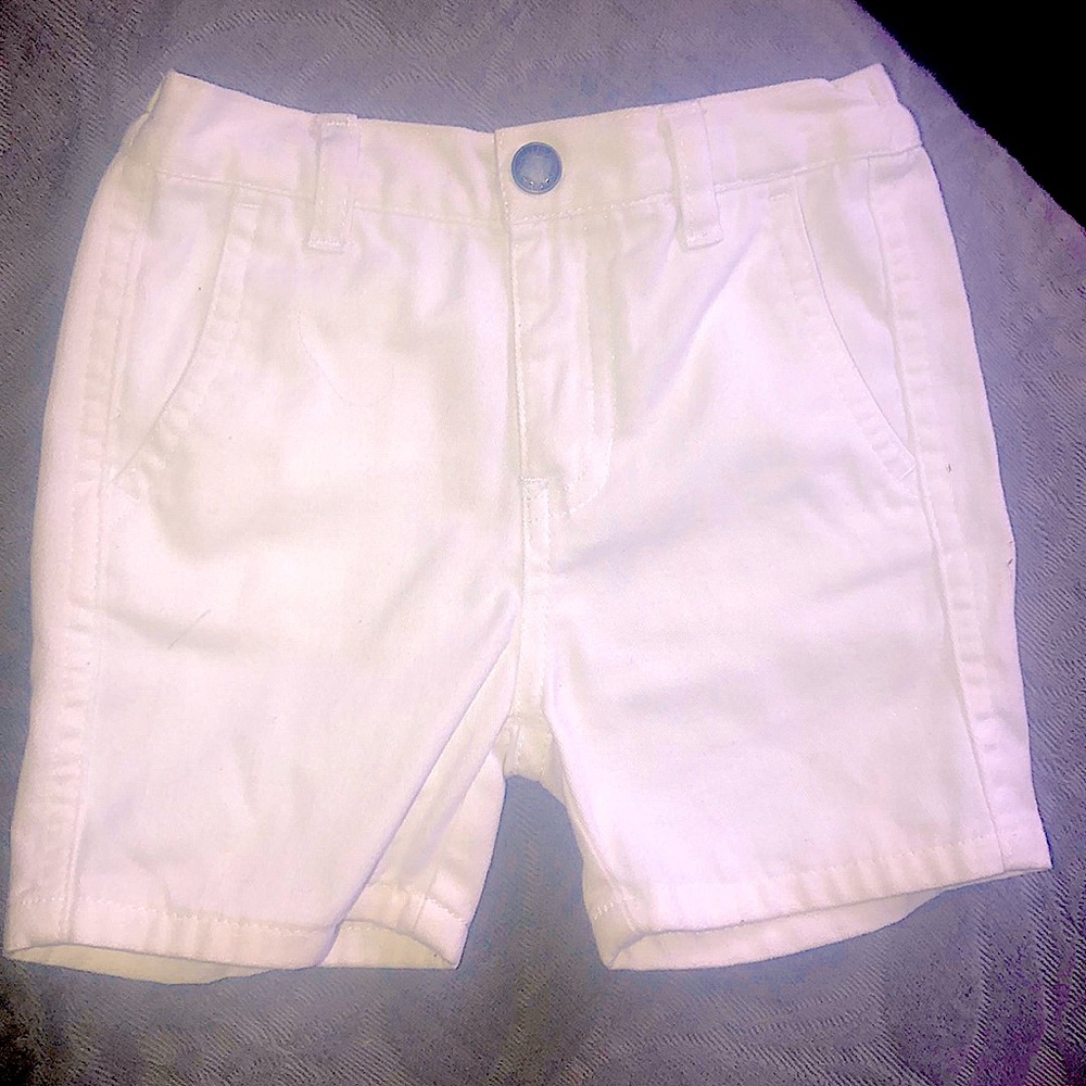 Nautical white shorts